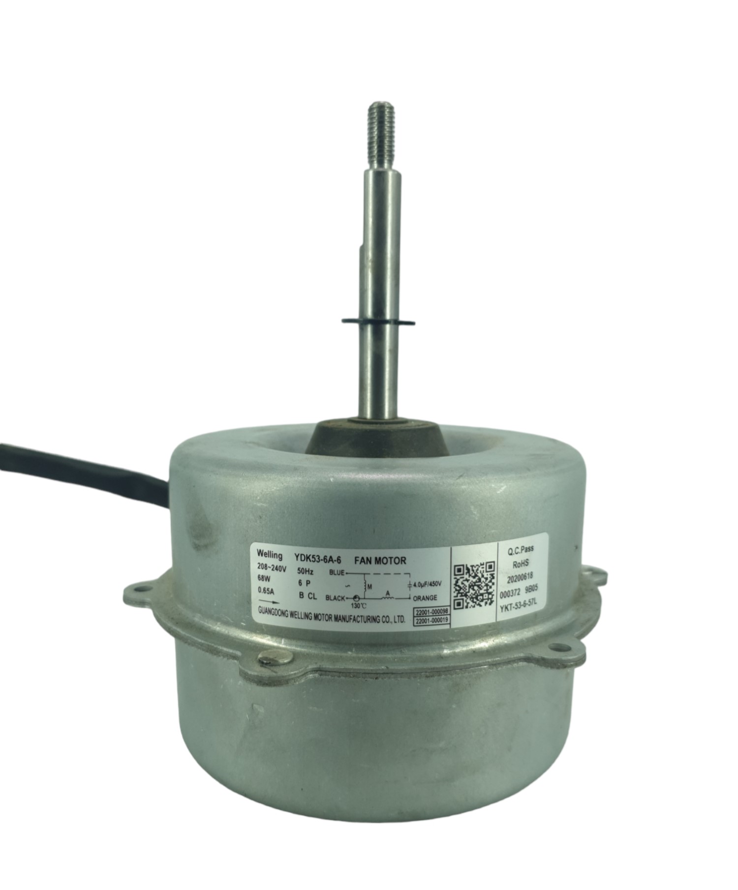 Aircon Outdoor Fan Motor 24000. MYZ Appliances CC