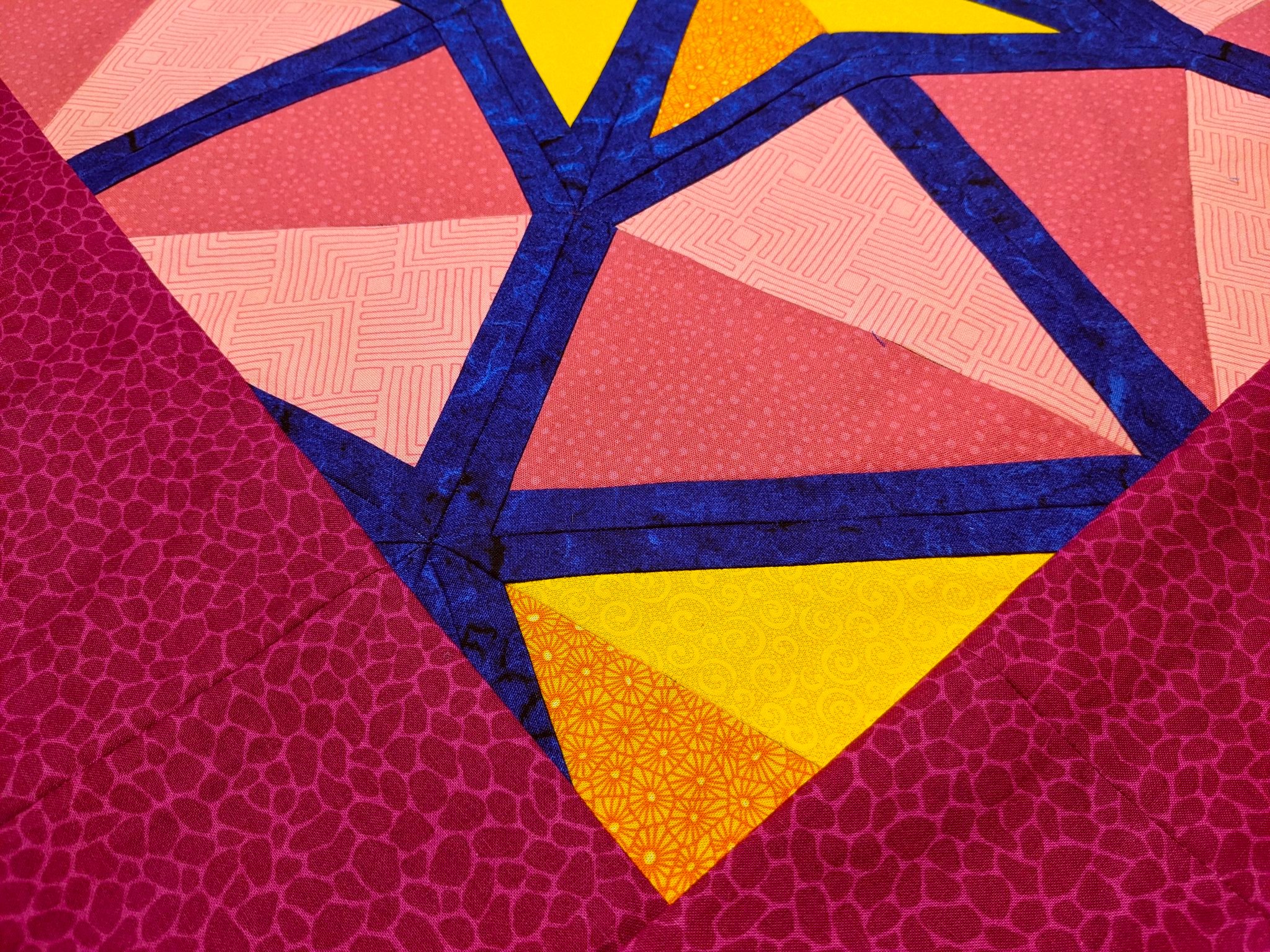 Penrose tiling quilt