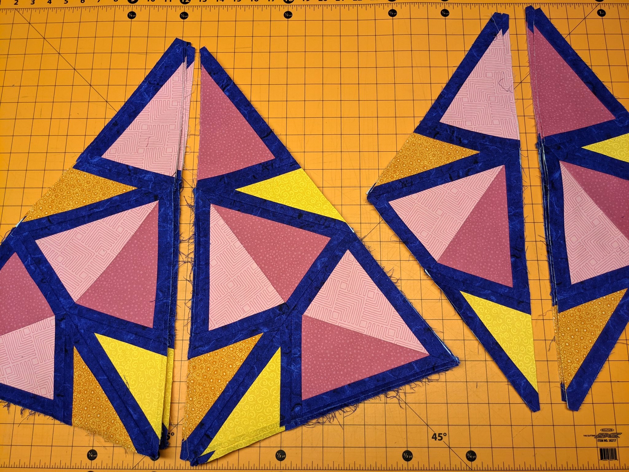 Penrose tiling quilt