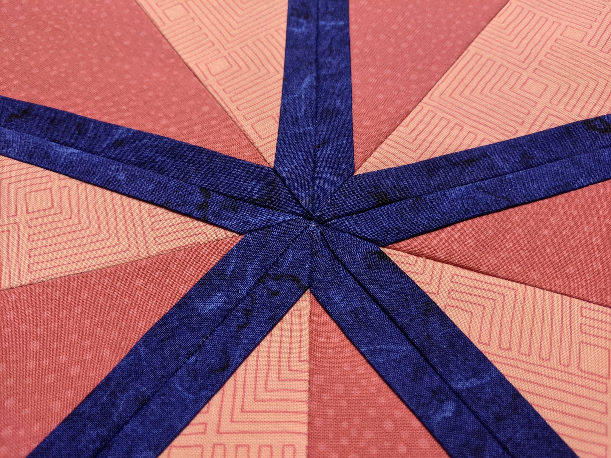 Penrose tiling quilt