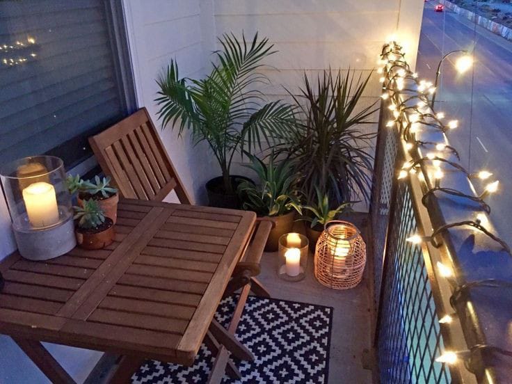 Latest Top 9 Small Balcony Decor Ideas Balcony Lights NLighten