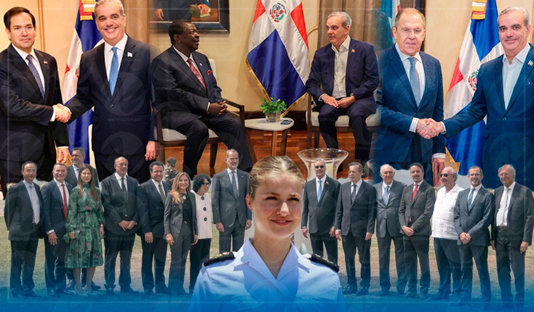 Un rey, una princesa y otras figuras que han llegado a RD en los últimos meses