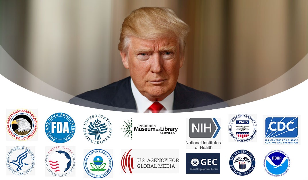 ¡Aplanadora Trump! Cierran más de 15 agencias, miles de millones y empleos afectados ¡Aplanadora Trump! Cierran más de 15 agencias, miles de millones y empleos afectados