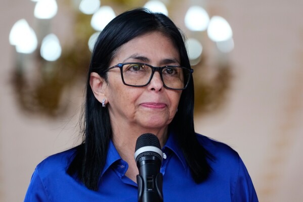 Delcy Rodríguez bajo la mira de la DEA, según AP