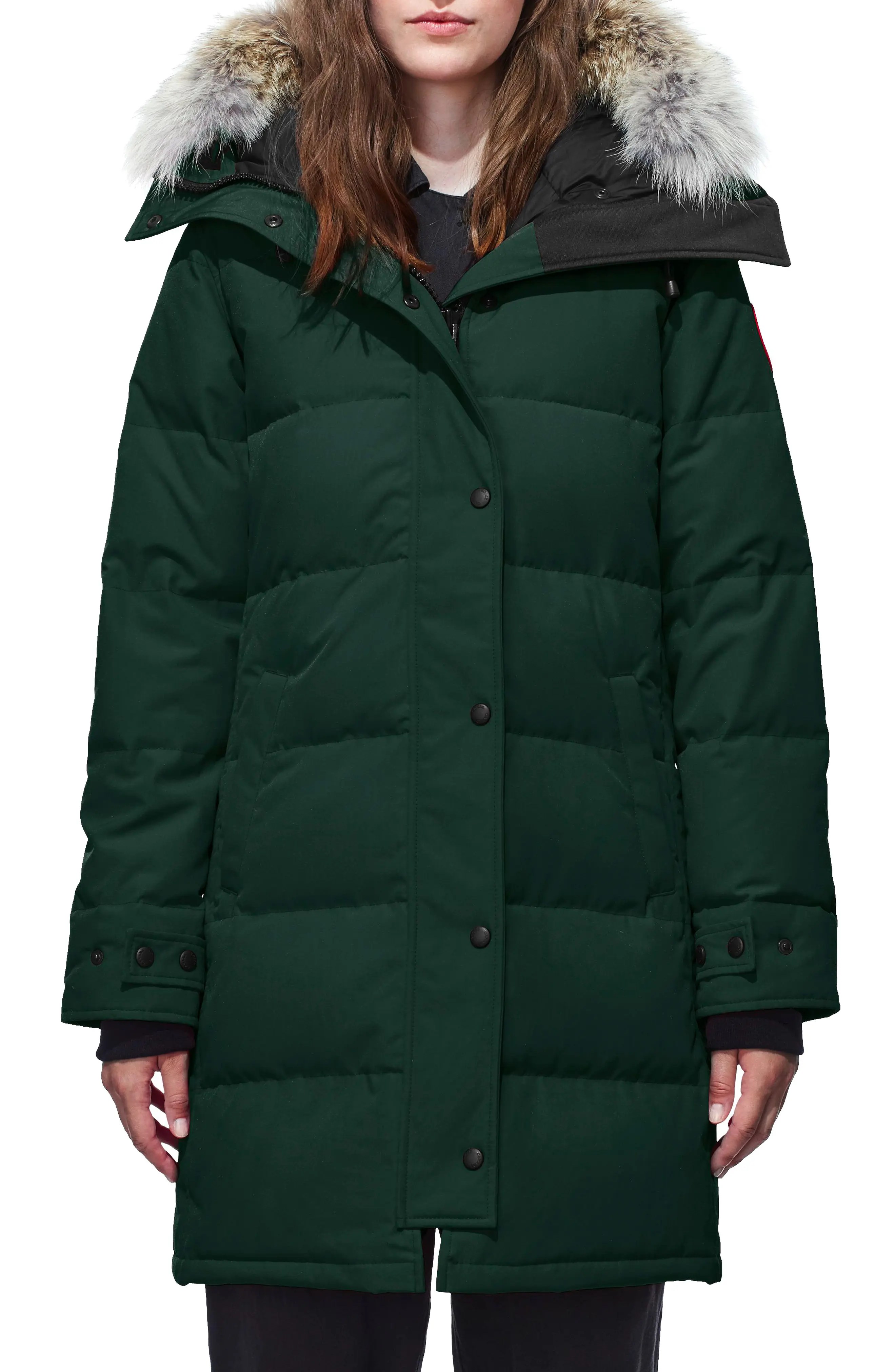 Canada Goose Shelburne Genuine Coyote Fur Trim Down Parka Nordstrom