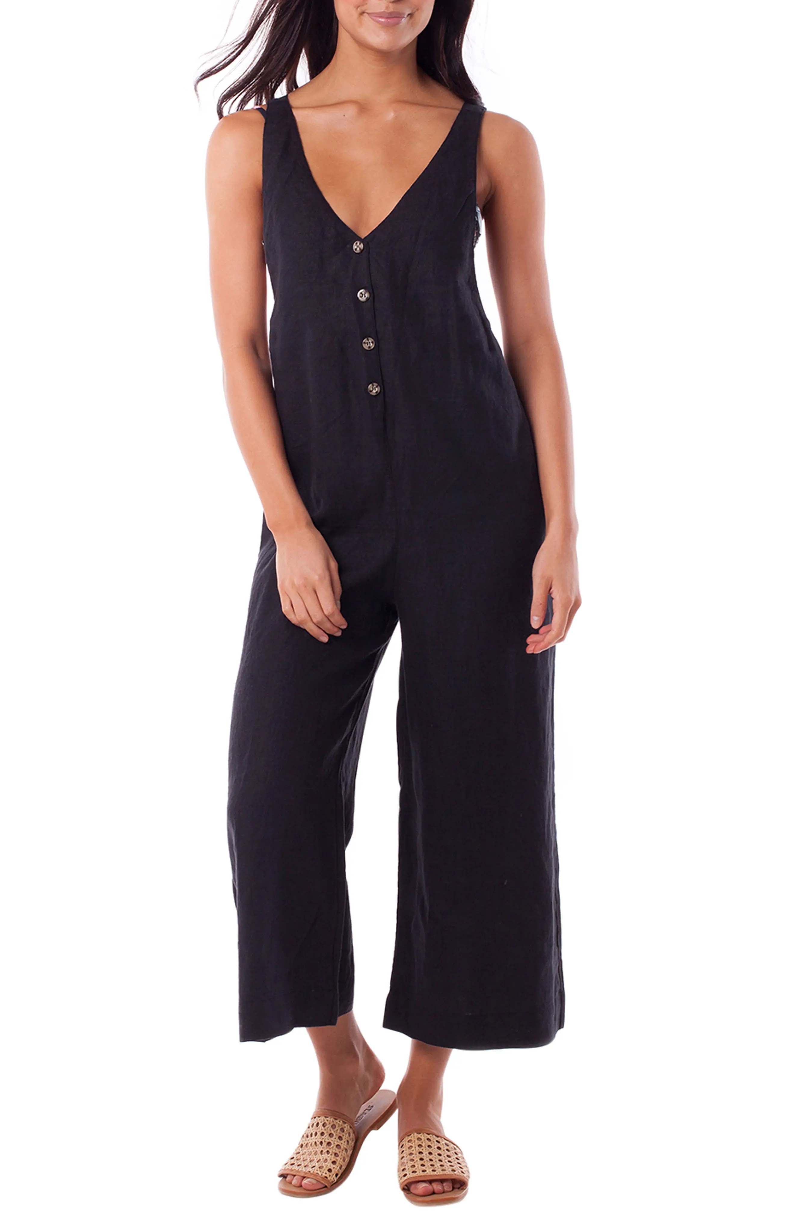 Rhythm Amalfi CoverUp Jumpsuit Nordstrom