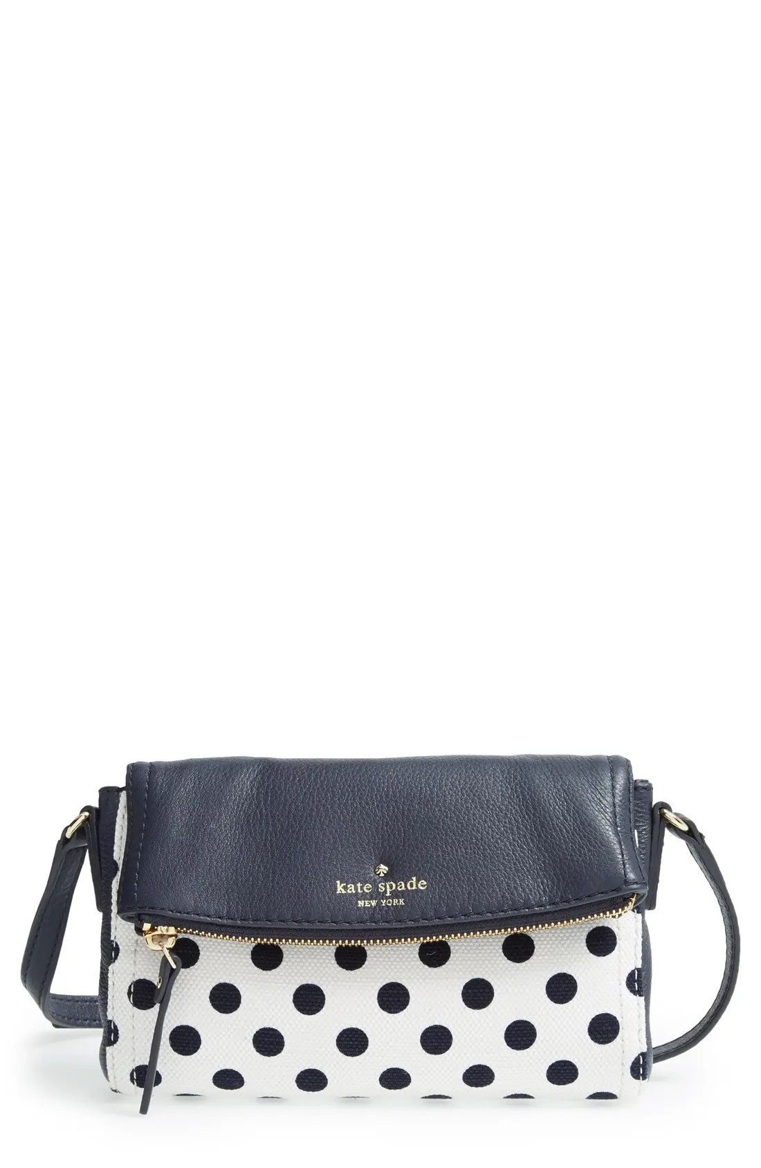 kate spade new york 'cobble hill dot mini carson' crossbody bag
