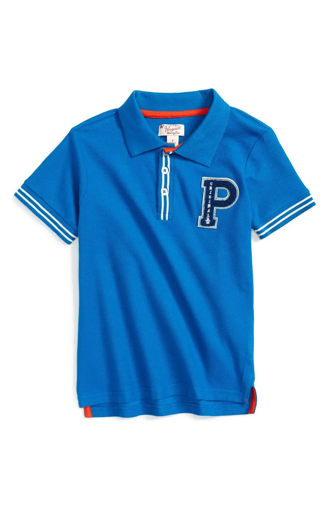 Original Penguin 'Penguin P' Piqué Polo (Big Boys) Nordstrom