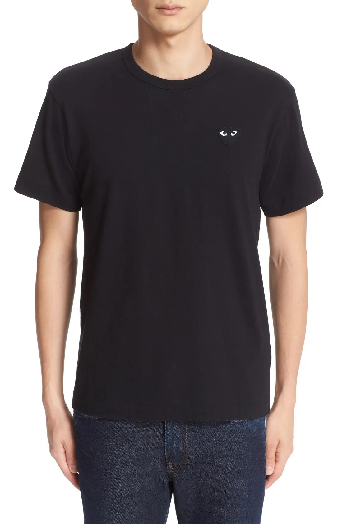 Comme des Garçons PLAY Logo Slim Fit Graphic TShirt Nordstrom