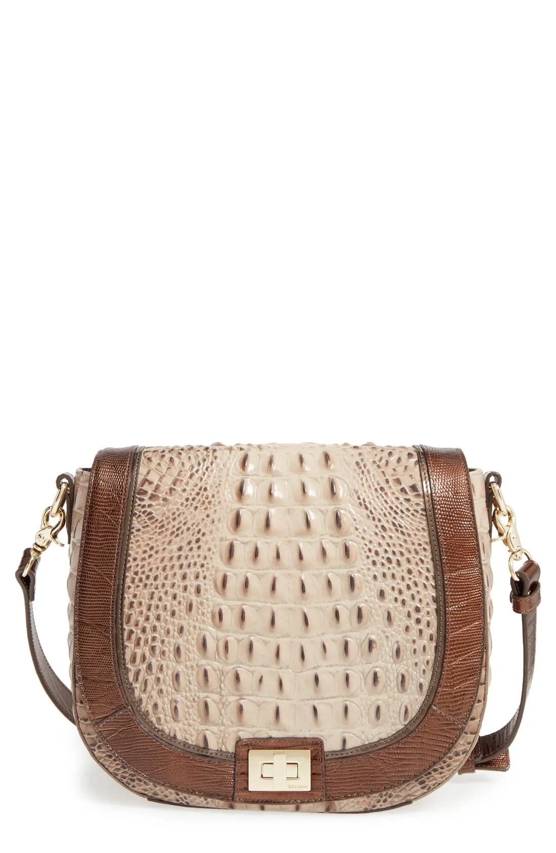 Brahmin 'Sonny' Embossed Leather Crossbody Bag Nordstrom
