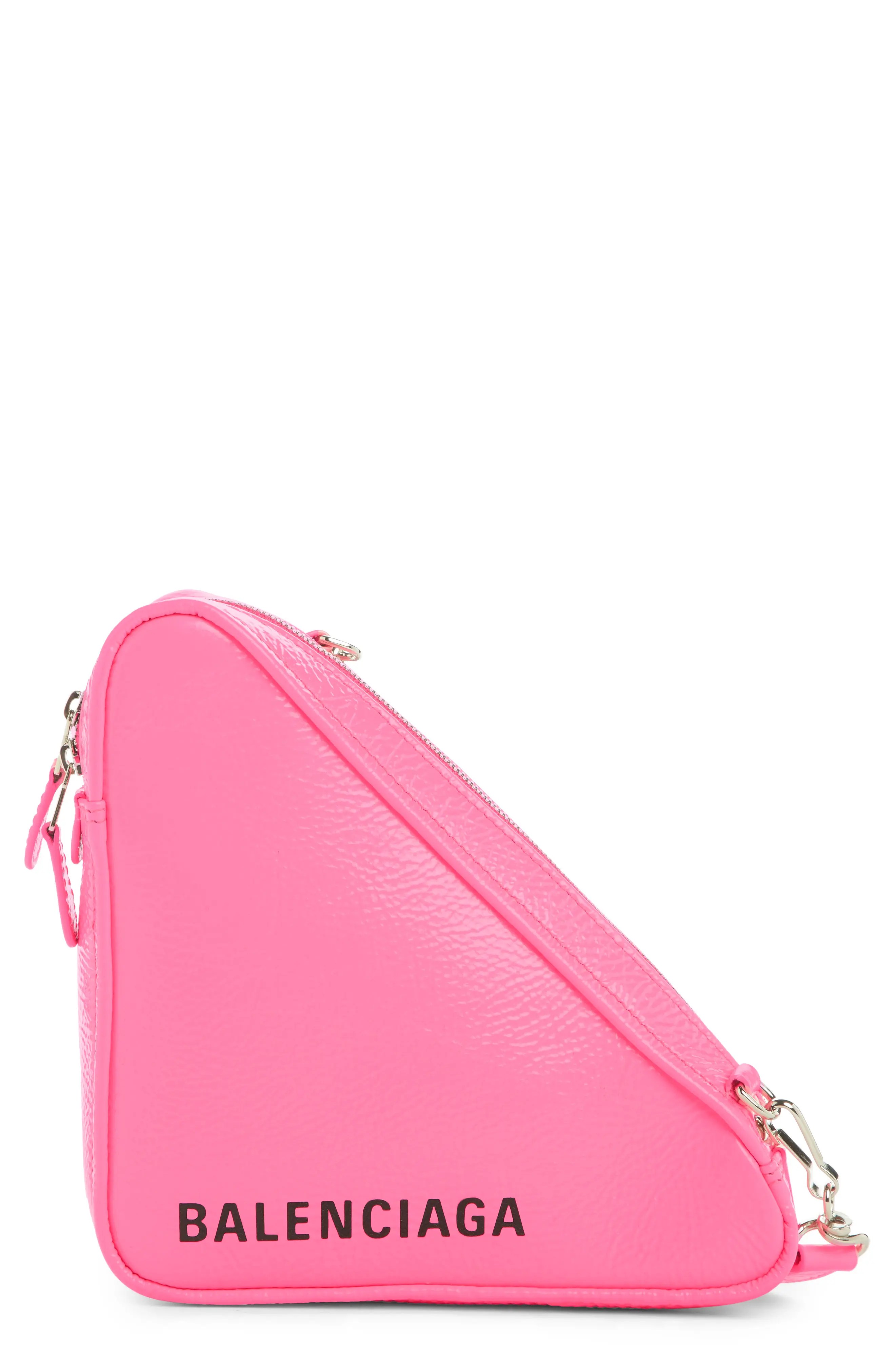 Balenciaga Triangle Calfskin Crossbody Bag Nordstrom