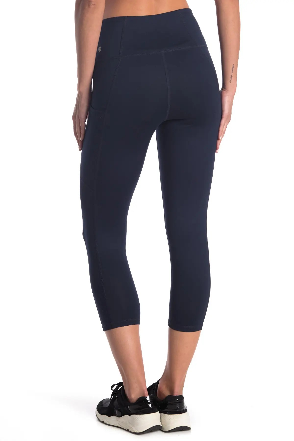 Z By Zella High Waist Daily Pocket Crop Leggings Nordstrom Rack