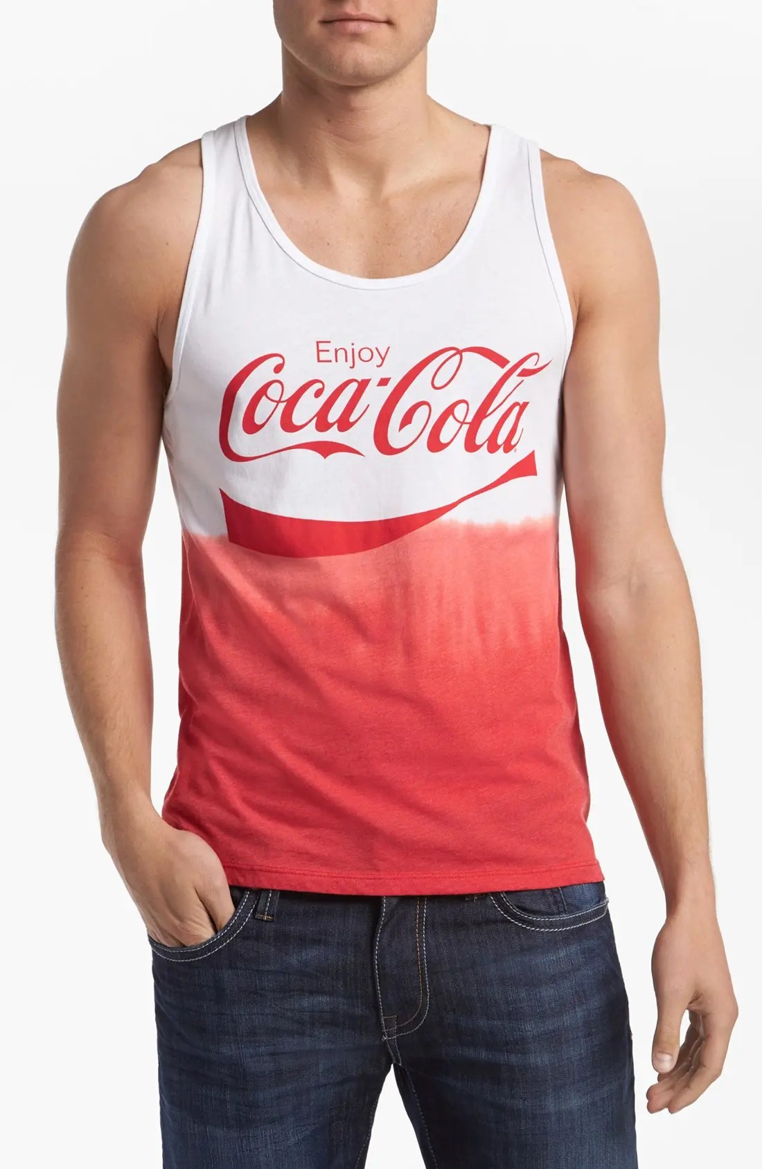 Topless 'Enjoy Classic Coke' Tank Top Nordstrom
