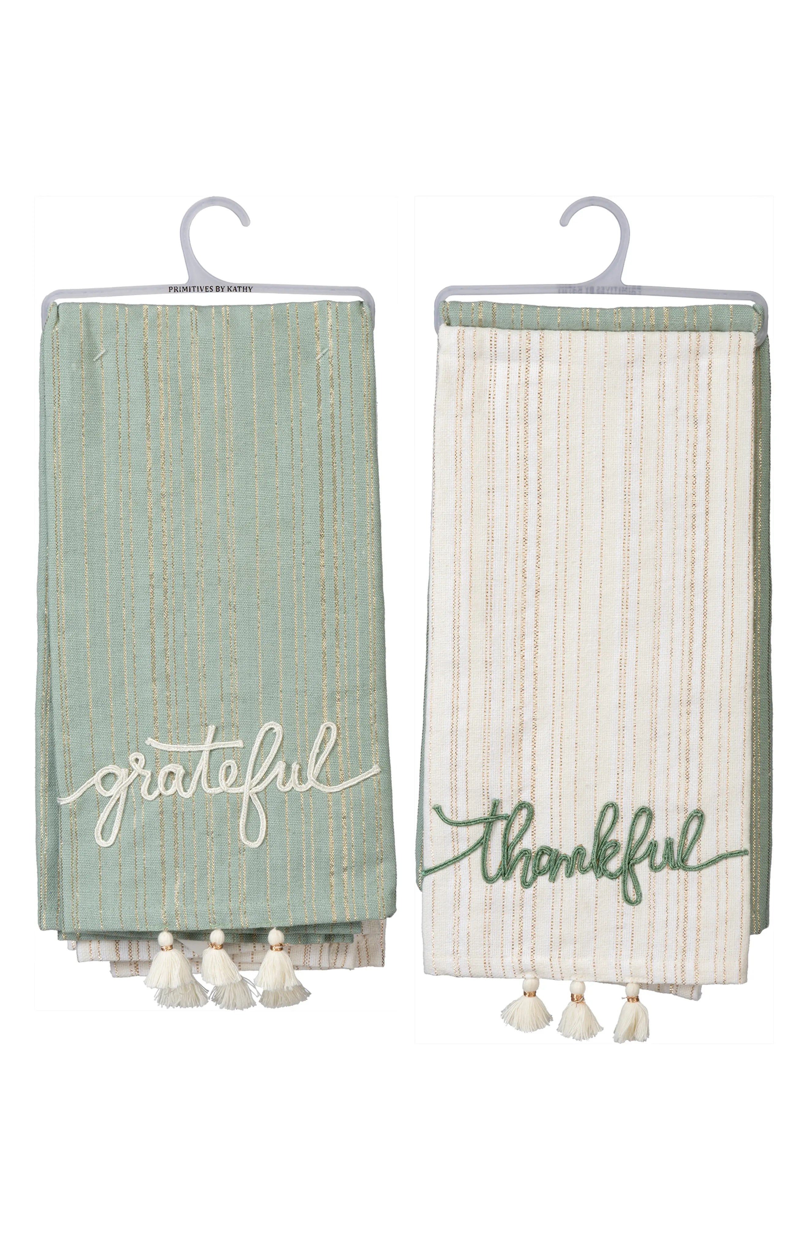 Primitives by Kathy Set of 2 Thanksgiving Dish Towels Nordstrom