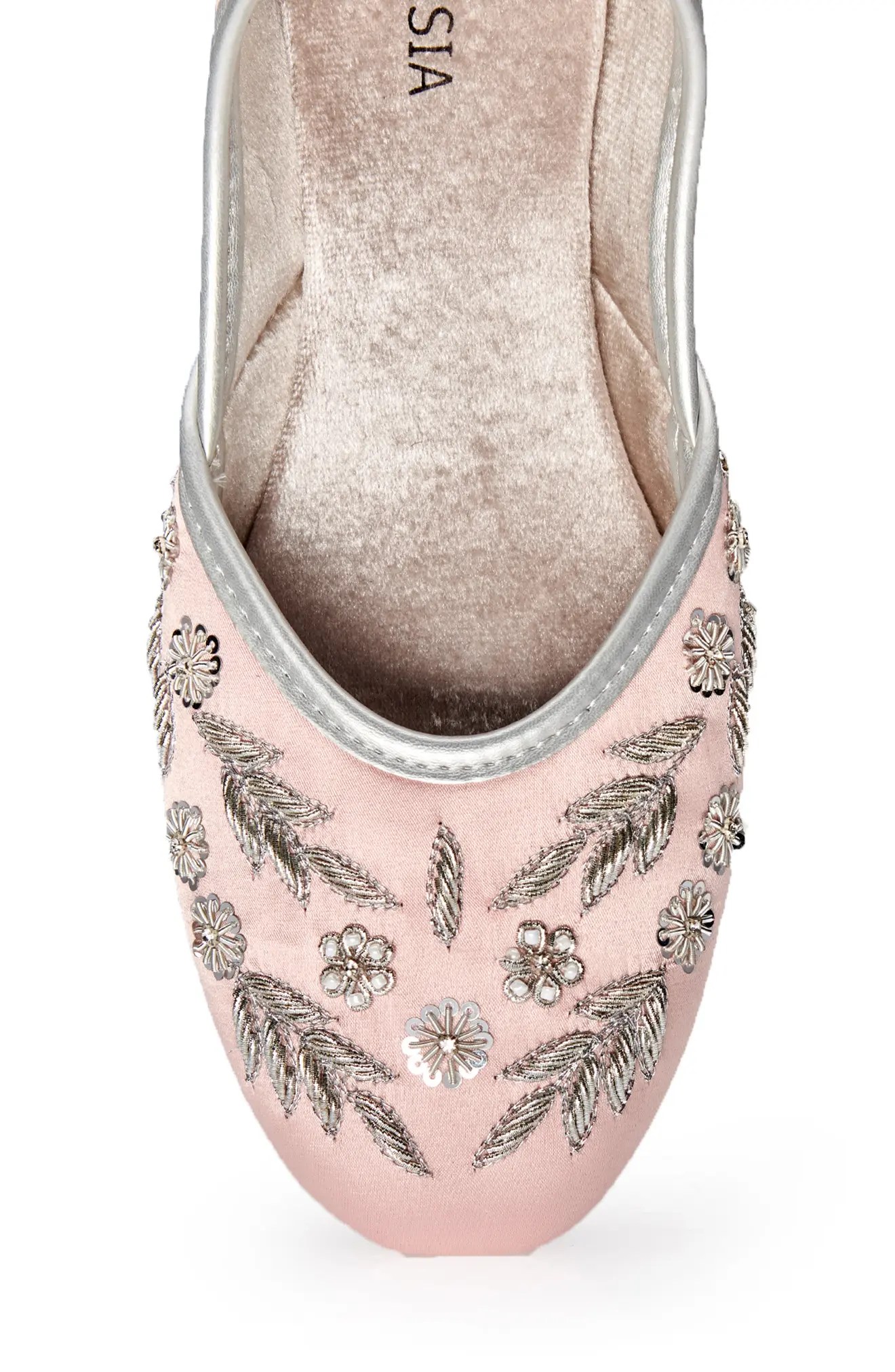 Fuchsia Amira Floral Embroidered Jutti Flat Women Nordstrom