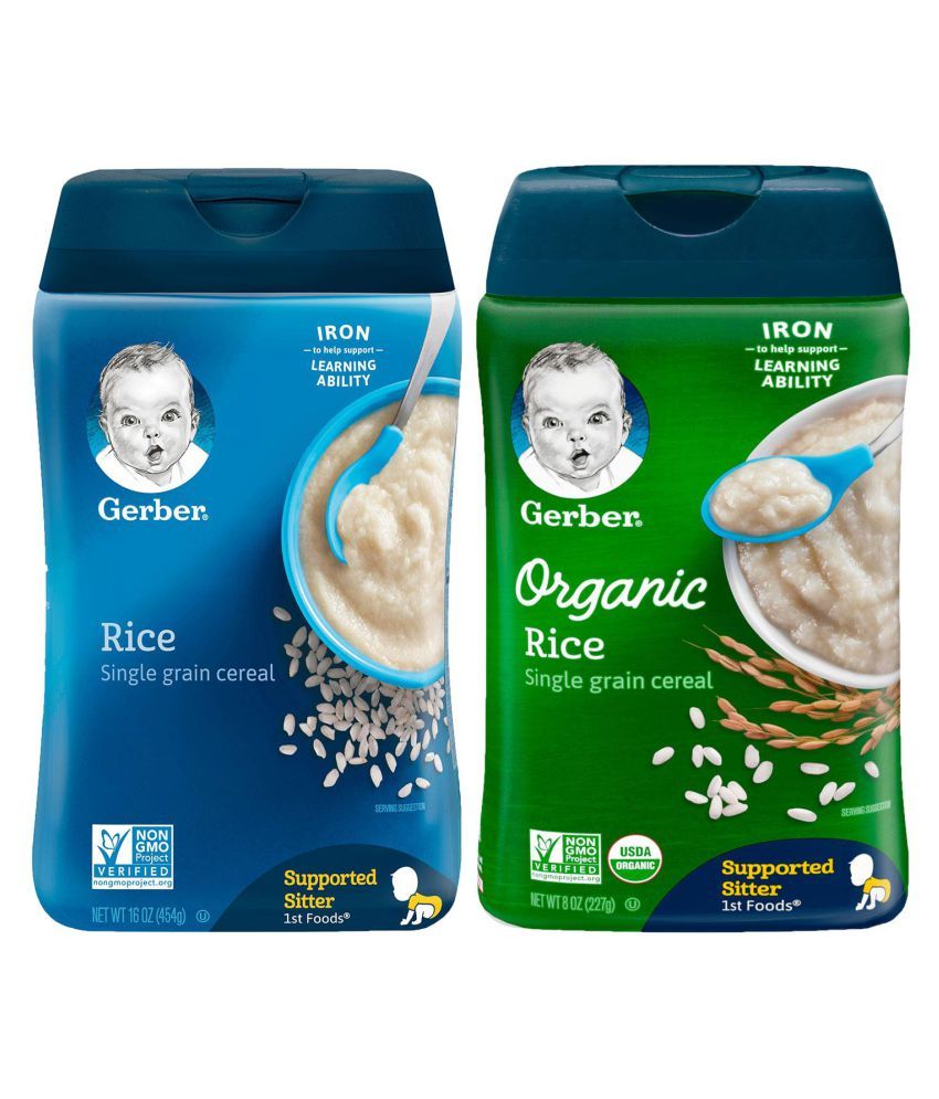 Gerber Rice Infant Cereal for Under 6 Months ( 454 gm