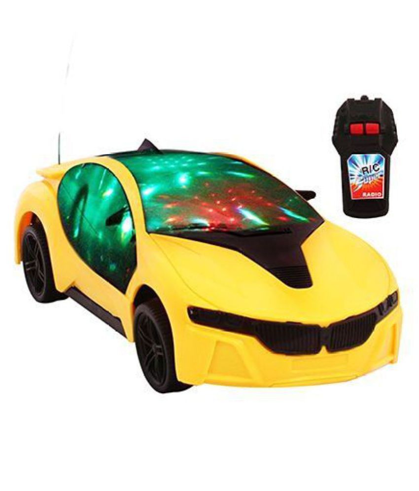 Fast Remote Control Modern Car With 3D Light (Multicolor) Buy Fast