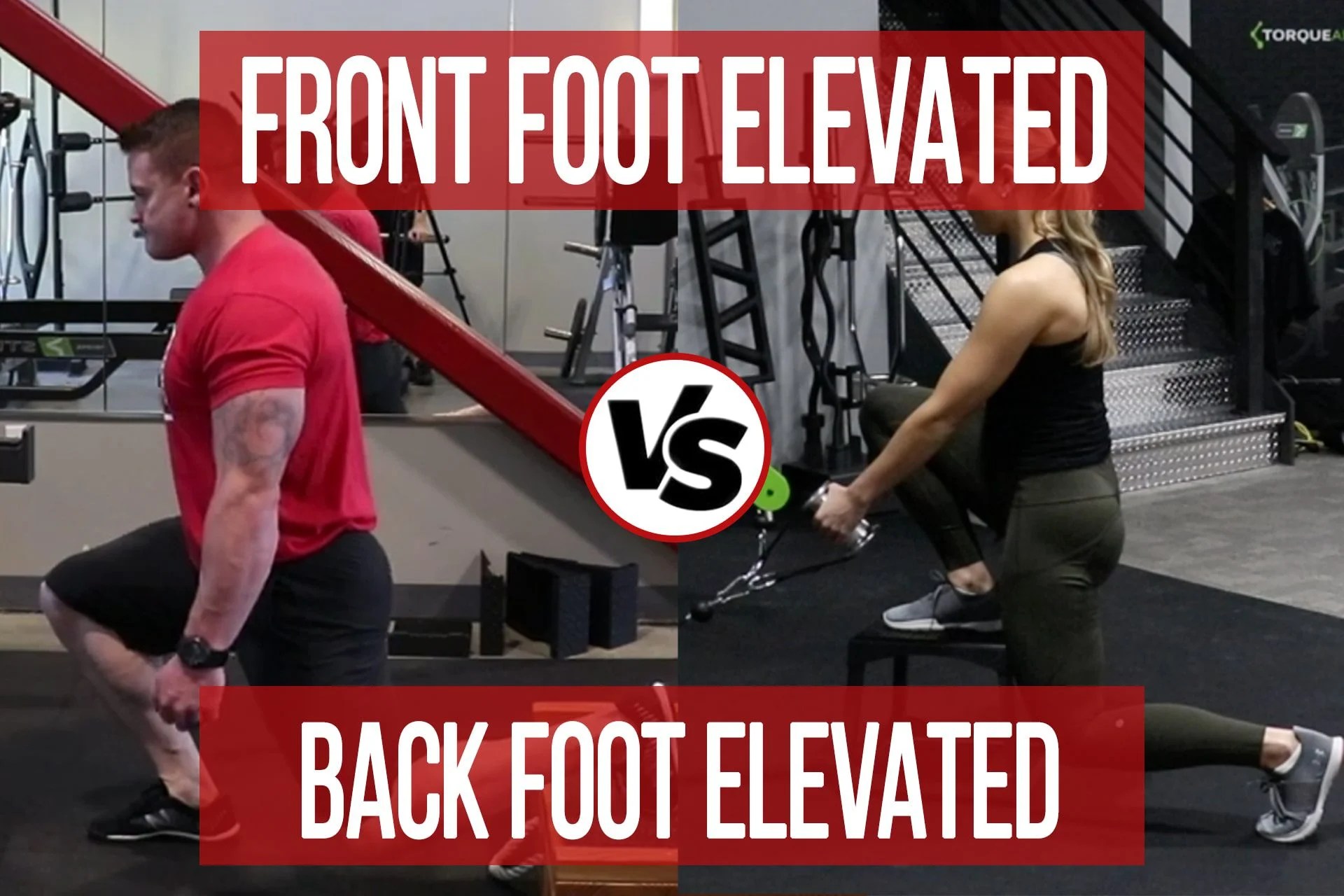 Split Squats FFE VS BFE N1 Training