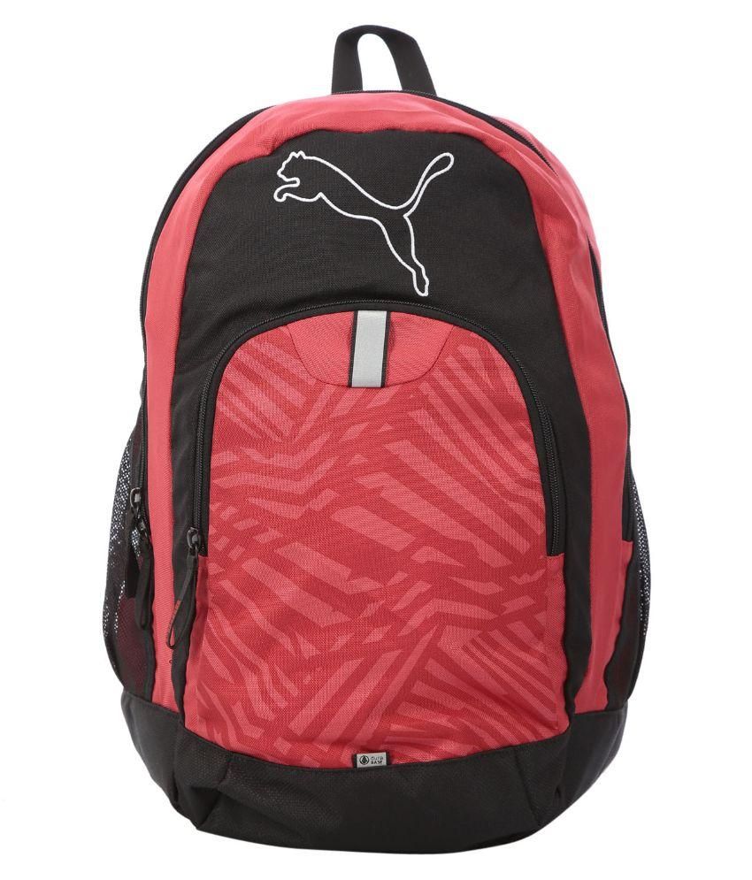 Puma Echo Rose Red Polyester Casual College Backpack Buy Puma Echo