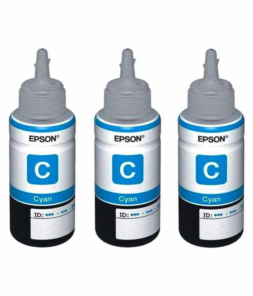 Epson ink 664 Cyan Ink Pack of 3 Buy Epson ink 664 Cyan Ink Pack of 3