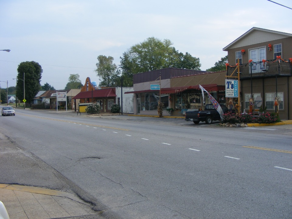Small Town USA Cowan, Tennessee.