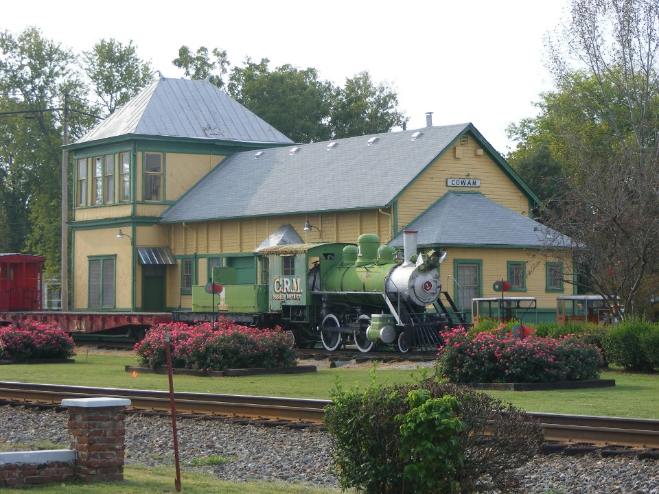 Small Town USA Cowan, Tennessee.