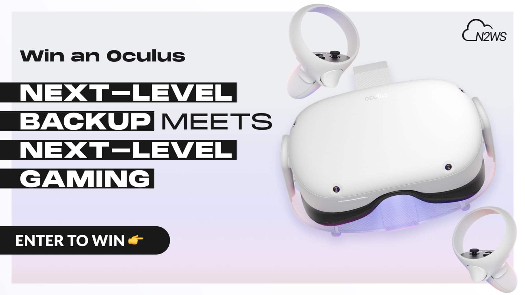 Win an Oculus Quest 2 from N2WS —5 chances to win