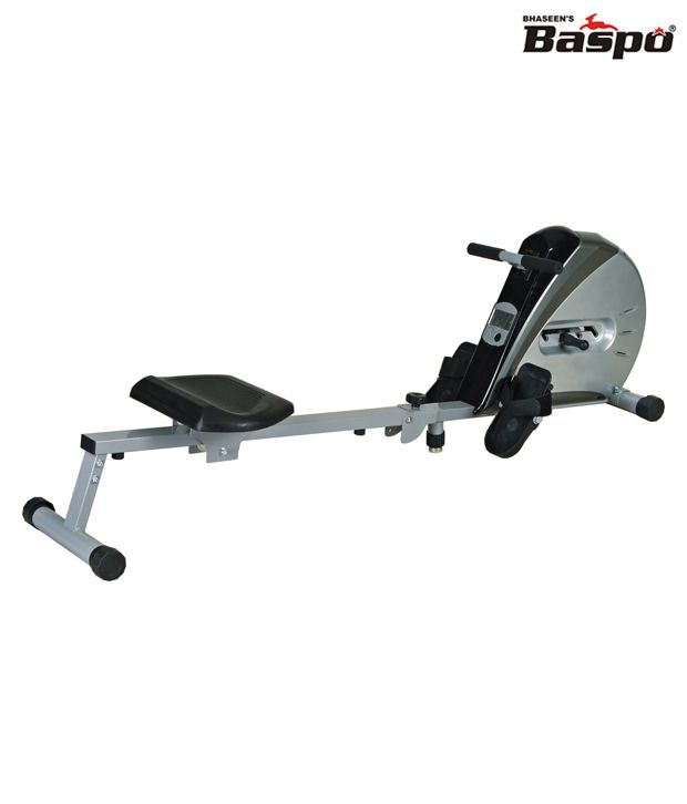 Baspo Rowing Machine With Computer + AB Slimmer Free Buy Online at