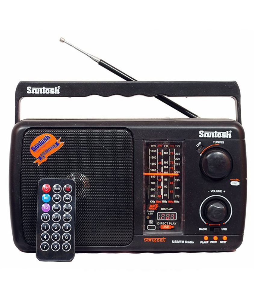 Buy Santosh USB (Model May Vary) FM Radio Players Online at Best Price
