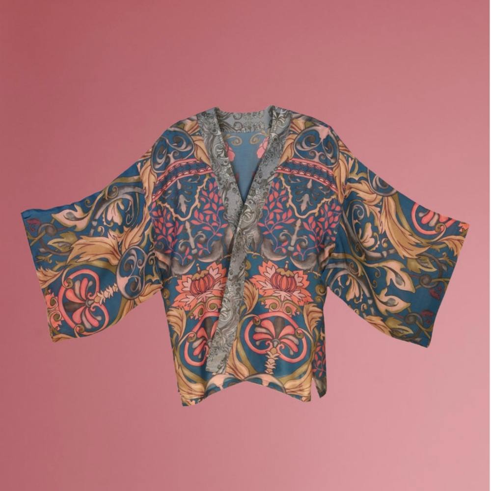Powder Kimono Jacket Damask Number 36