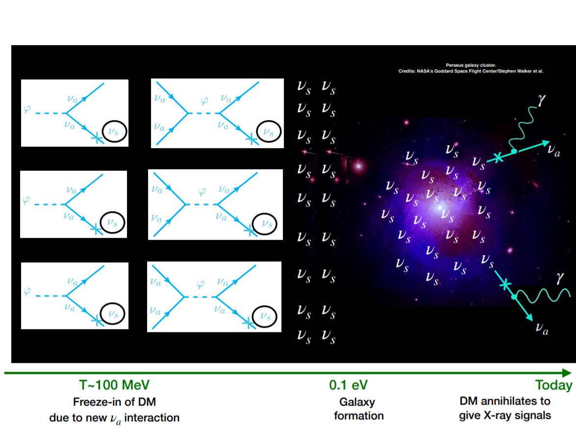 Neutrinos Join Forces to Shed Light on Dark Matter N3AS