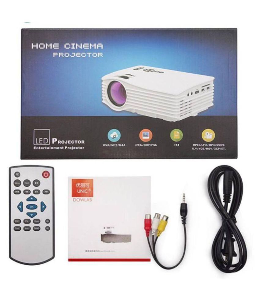 Buy Ibs Mini Projector Home Cinema HDMI /AV/USB Video Beamer 1000 lm