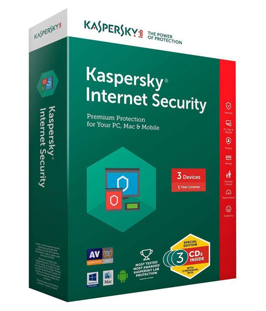 Kaspersky Security Latest Version ( 3 PC / 1 Year