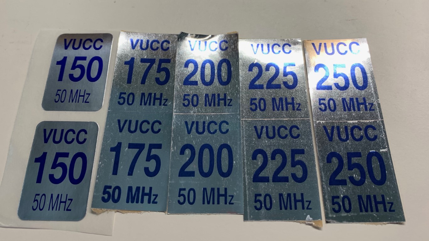 New VUCC Endorsement Stickers N4MI Ham Radio