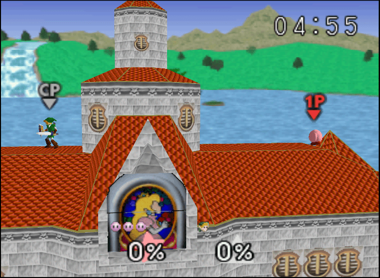 Peach's Castle N64 Vault