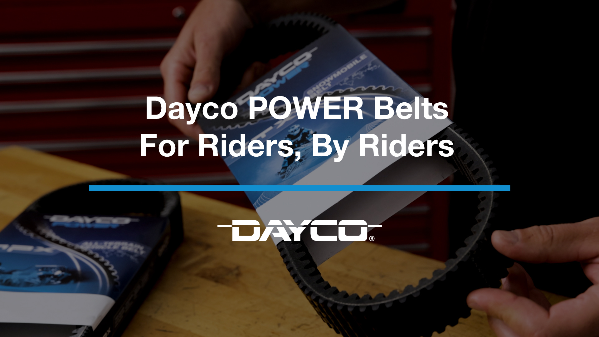 Dayco POWER Belts, For Riders by Riders Dayco Aftermarket North America