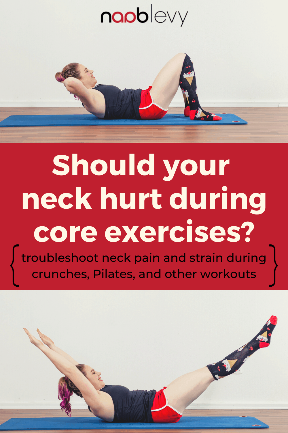 Should you feel your neck during core work? NaabLevy