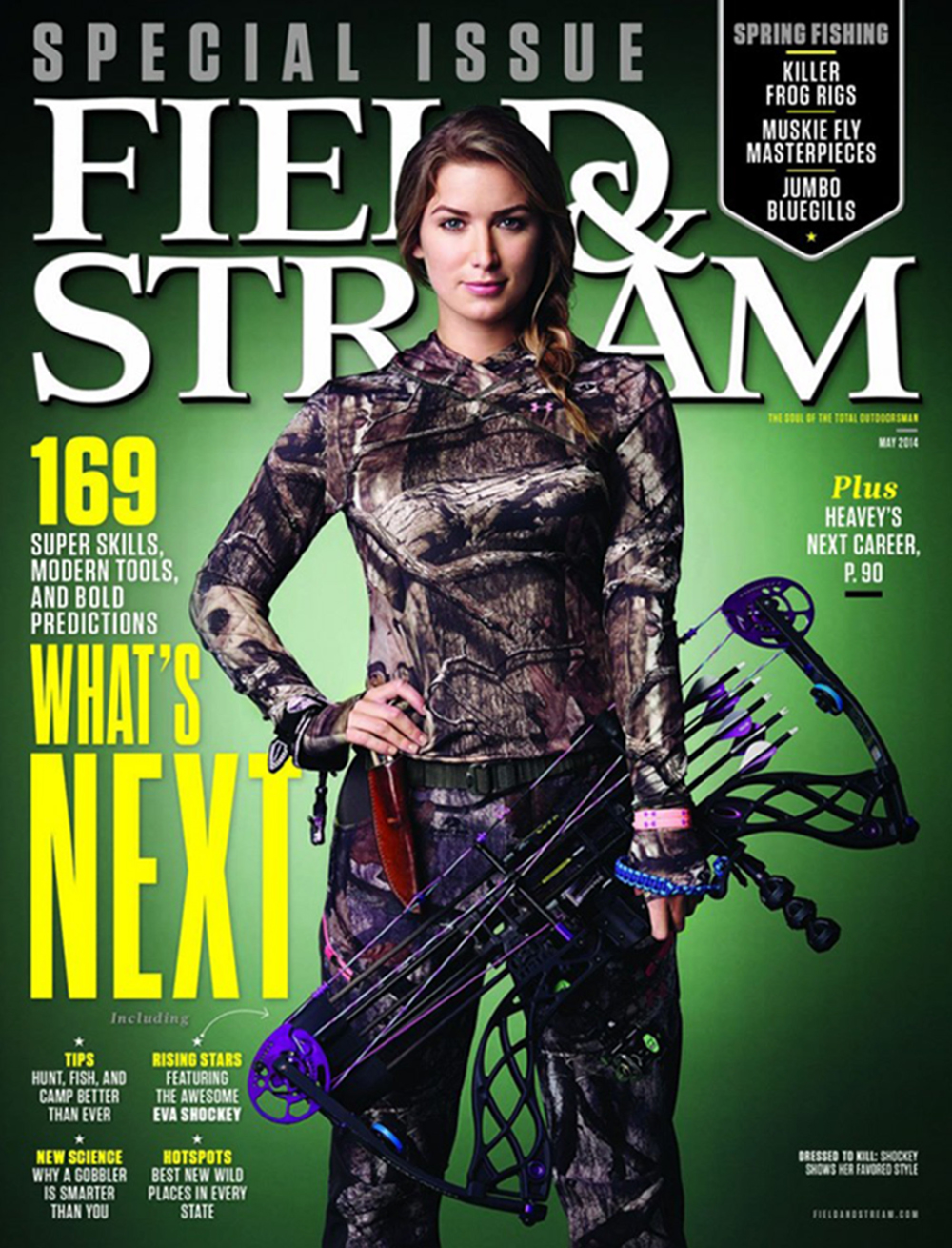Eva Shockey First Woman on Field & Stream Cover in 30 Years