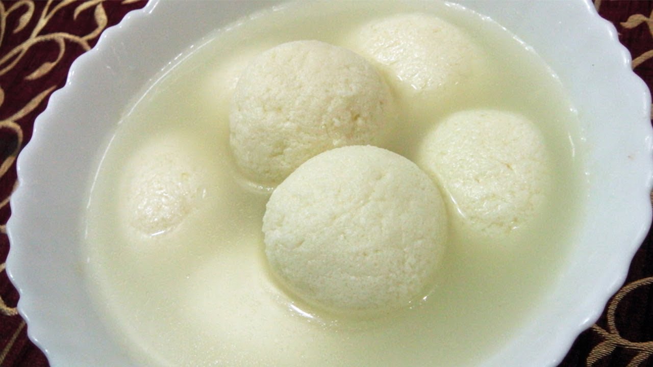 Rosogolla A traditional syrup based dessert of Bengal, favorite Sweet