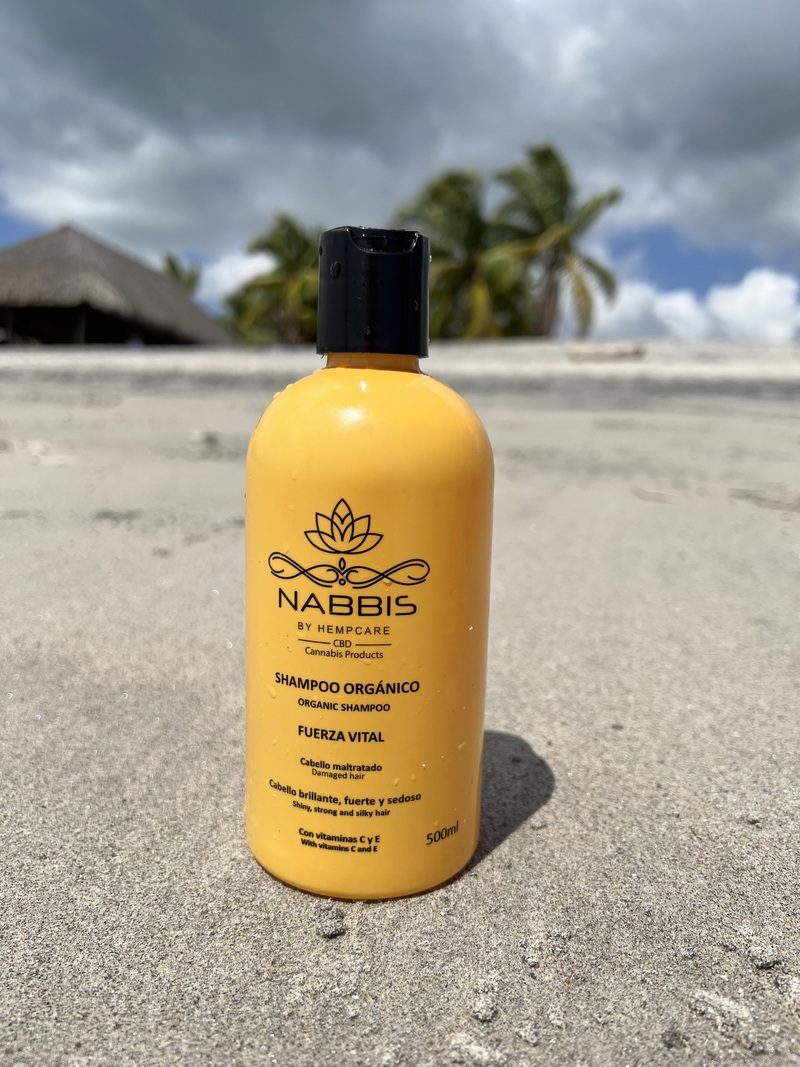 Shampoo orgánico Fuerza Vital CBD Productos de cuidado personal