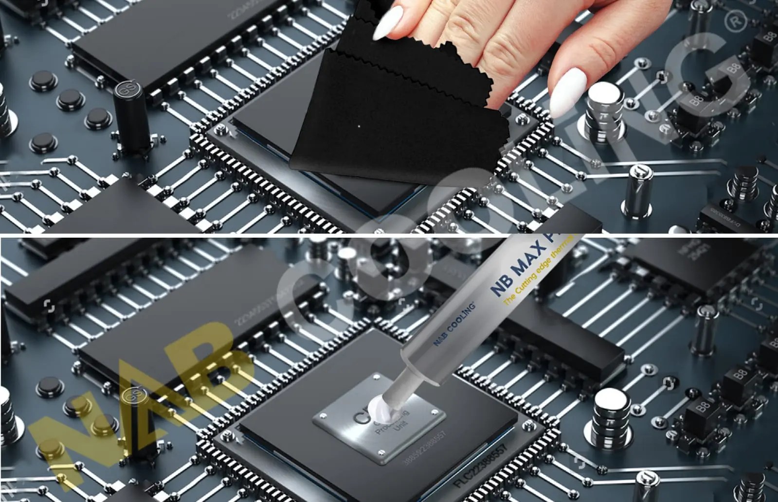 What is the Best Way to Apply Thermal Pastes? NabCooling