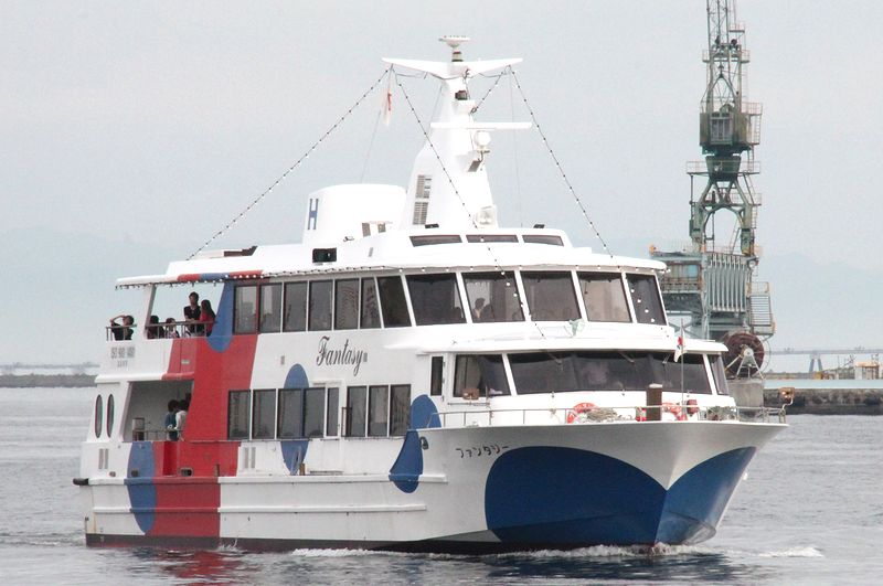 早駒運輸株式会社 神戸シーバス ファンタジー号 乗船記