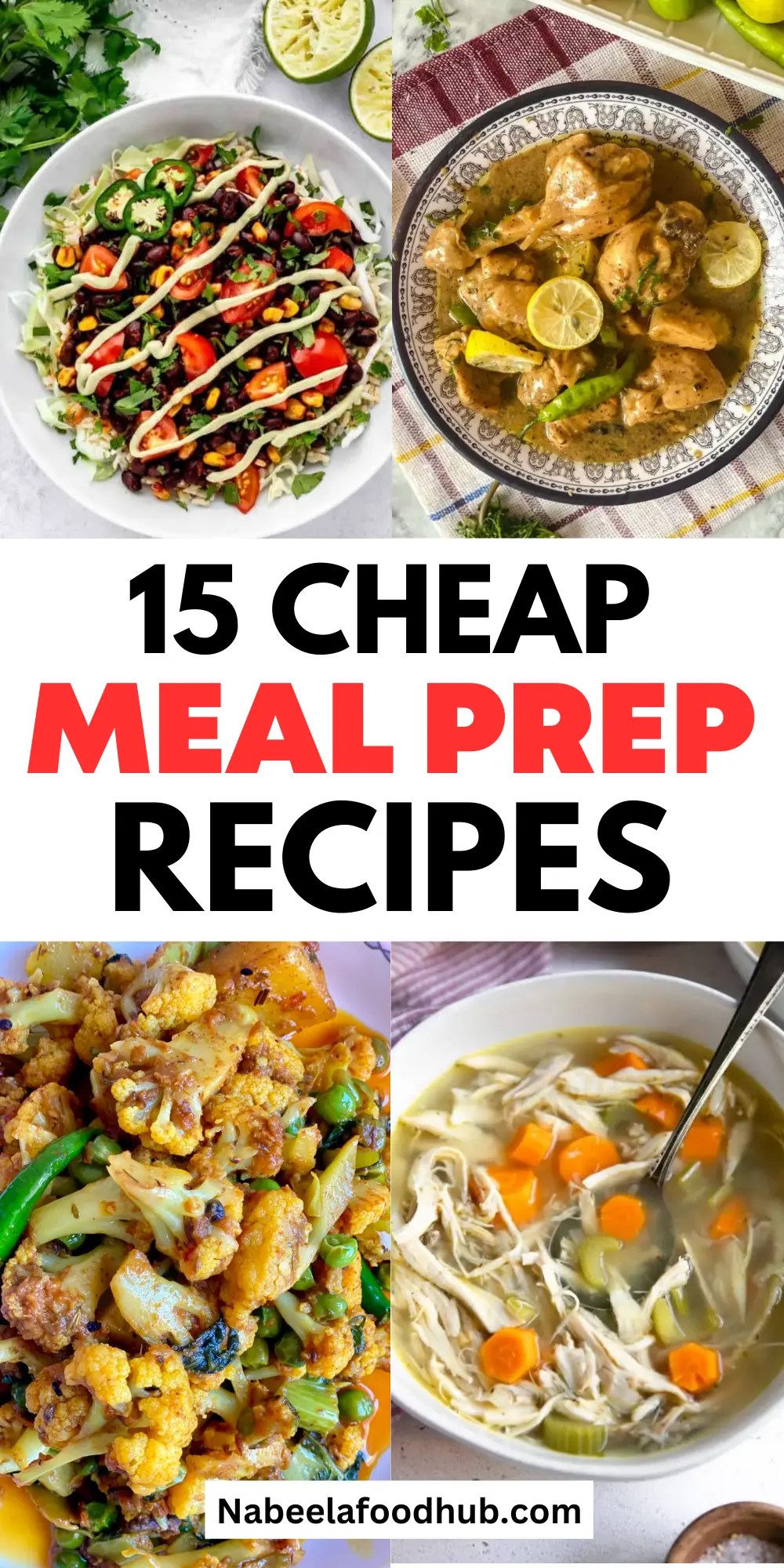 15 Cheap Meal Prep Recipes