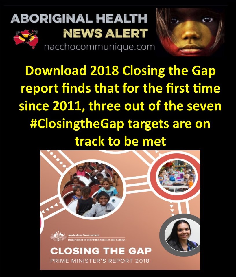 NACCHO Aboriginal Health Alert Download The 2018 Closing the Gap