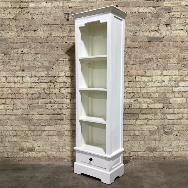 Narrow Bookcase with One Drawer Nadeau Minneapolis