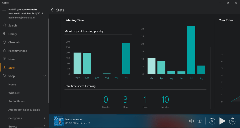 My Gamification Experience Audible Gamification of Life