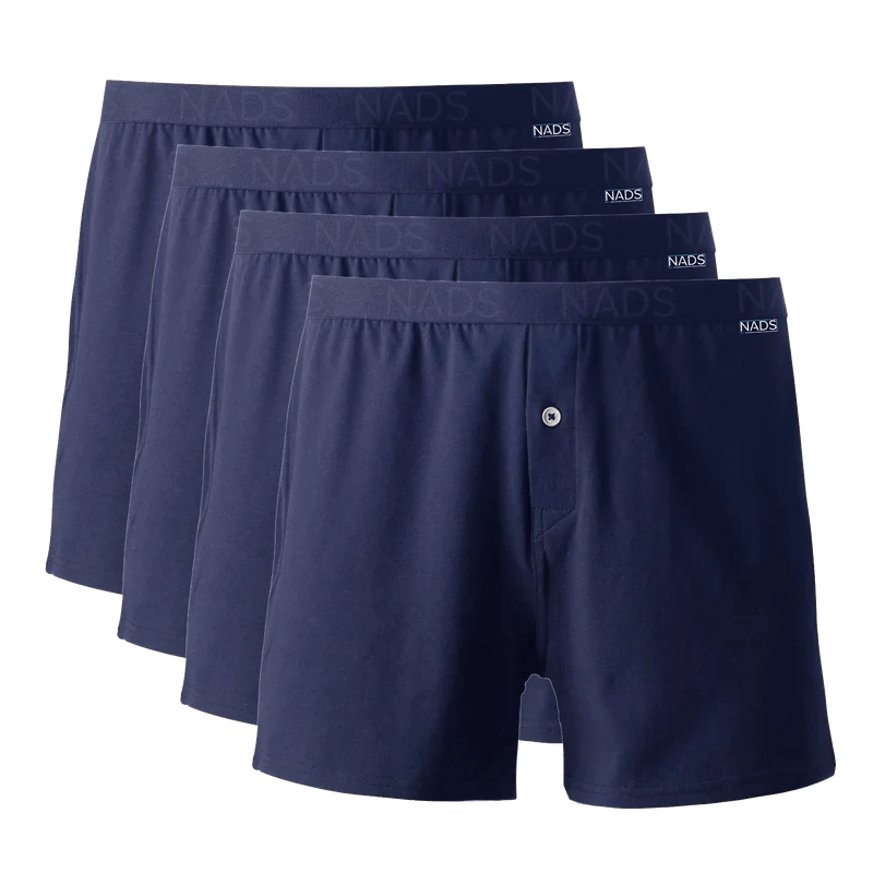 Men's Organic Cotton Boxers 100 GOTS Certified Nads