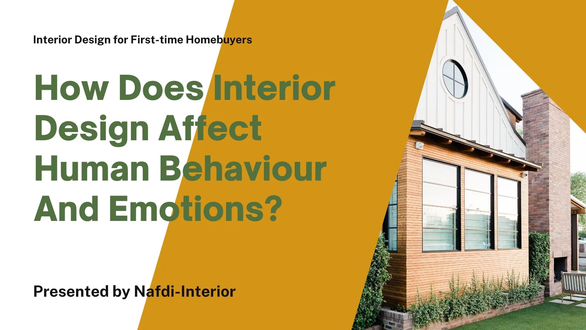 How Does Interior Design Affect Human Behaviour And Emotions?