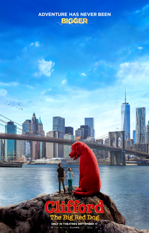 Clifford the Big Red Dog Dvoumetrové štěně a jeden velký