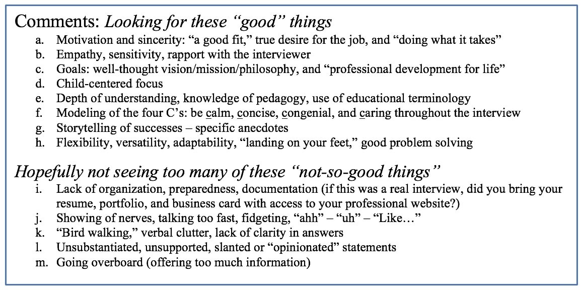 Mock Interviews Unraveling the “Puzzle” of Landing a Music Teacher Job